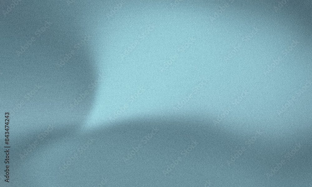 Poster abstract blue grainy gradient background is creating a studio room