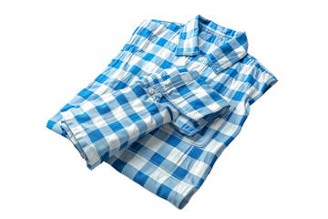 Comfort in Unity: Matching Pajamas at Their Finest Isolated On Transparent Background