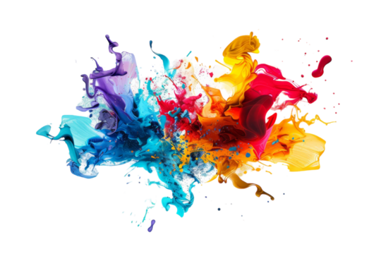 Contemporary Inspirational Wall Art Isolated On Transparent Background