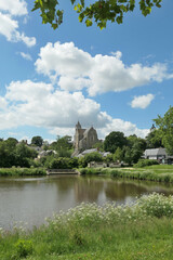 Fototapeta premium Betton, Canal d'Ille-et-Rance, Ille et Vilaine, France