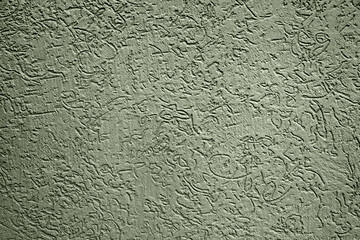 Sage green textured surface as background, closeup