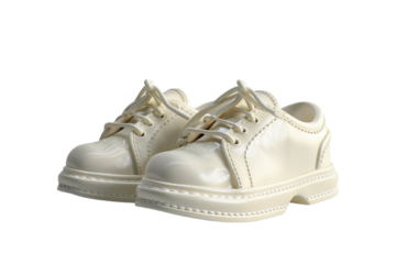 Little Feet, Big Comfort: Soft Sole Baby Shoes Unveiled Isolated On Transparent Background