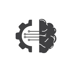 Artificial intelligence technology icon