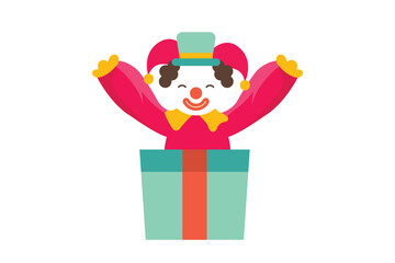 April Fools Day Sticker Design