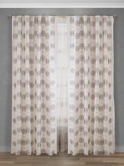 A beautiful curtain with a catch.