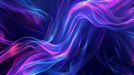 Naklejka premium Digital abstract Futuristic 3d Desktop Background wallpaper 8k glowing design