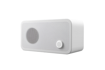 Serene Ambiance: White Noise Machines Isolated On Transparent Background