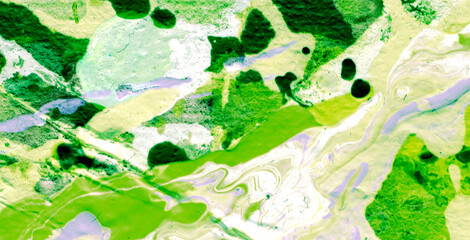 Marbled Marvels: A Visual Delight of Texture and Color in Liquid Art