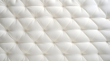 Fototapeta premium White fabric mattress texture top view background
