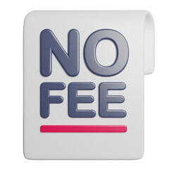 No Fee Banned Tip