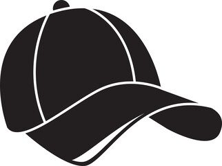 Baseball Cap Icon Illustration