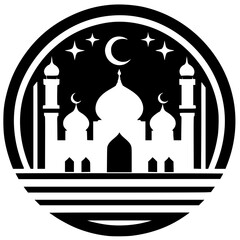 Islamic ornament silhouette