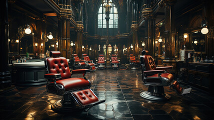 live barber competition floor 6 barbers