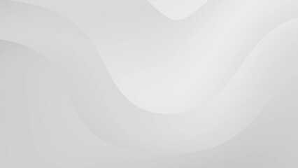 Minimalist grey wave pattern loop background animation.