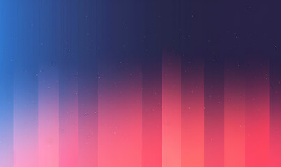 Fototapeta premium Vertical gradient background transitions from blue to red with subtle starry elements