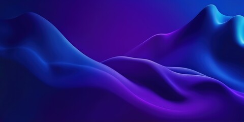 Obraz premium Dark blue purple color shade gradient grainy texture background