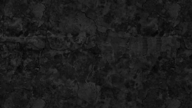 Seamless paper texture background for overlays. Looping dark grunge paper texture. Paper stop motion background. Black paper texture background. Surface Texture Background with Dark Grunge Highlights.