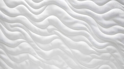 Fototapeta premium White fabric mattress texture top view background