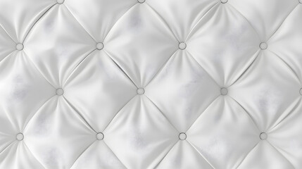 White fabric mattress texture top view background