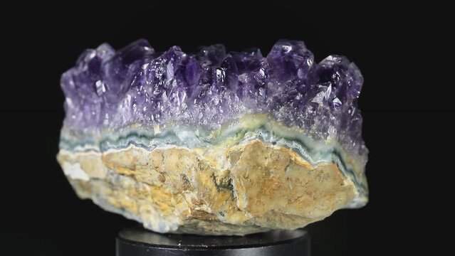 Amethyst gemstone