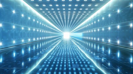 Data, Technology. Block chain concept. Big data binary code futuristic information technology, data flow. Generative AI.