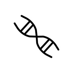 DNA Icon, Ideal for Science and Medical Illustrations