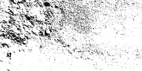 Dirt messy splash overlay and Black and white Dust overlay distress grungy effect paint. Black and white grunge seamless texture. Dust and scratches grain texture on white and black background.