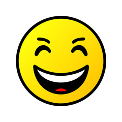 Fototapeta premium emoticons icon