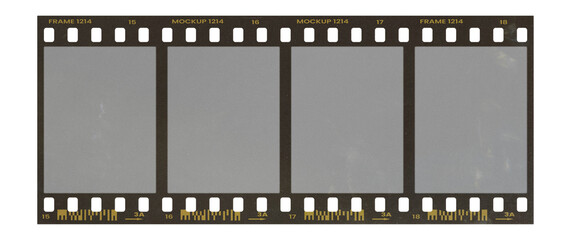 Film frame photo strip high-resolution blank filter. 35mm scan template texture effect. Trendy...