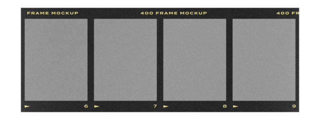 Film frame photo strip high-resolution blank filter. 35mm scan template texture effect. Trendy editable camera roll social stories design. Isolated vintage analog cinema empty scratches mockup.