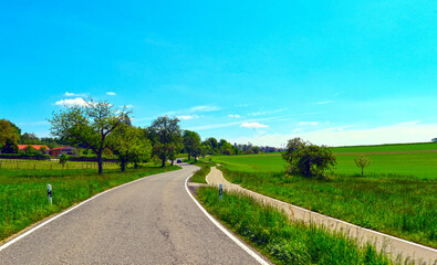 Fototapeta premium L220 vor Dettingen-Konstanz in Baden Württemberg 