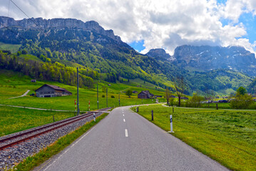 Naklejka premium Wasserauen im Kanton Appenzell Innerrhoden in der Schweiz