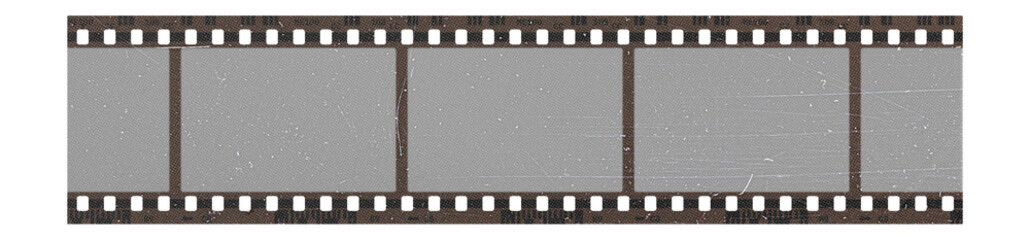 Film frame photo strip high-resolution blank filter. 35mm scan template texture effect. Trendy editable camera roll social stories design. Isolated vintage analog cinema empty scratches mockup.