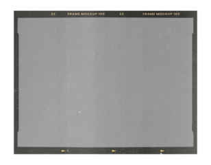 Film frame photo strip high-resolution blank filter. 35mm scan template texture effect. Trendy editable camera roll social stories design. Isolated vintage analog cinema empty scratches mockup.