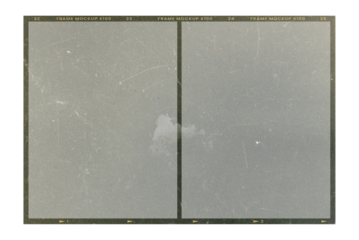 Film frame photo strip high-resolution blank filter. 35mm scan template texture effect. Trendy editable camera roll social stories design. Isolated vintage analog cinema empty scratches mockup.