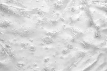 Transparent clear liquid serum gel cosmetic texture background