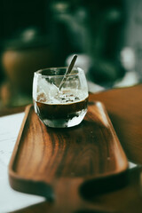 different types of outdoor plants. The interior space is decorated very cozy, coffee every morning refreshes me.Design very nice cafes for young people, 