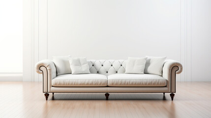 designer sofa, white backgroun