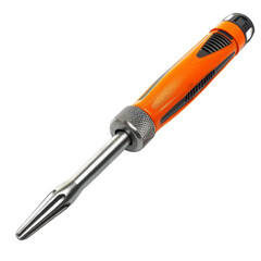Orange Screwdriver with Metal Tip