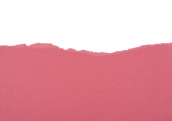 Cartulina rasgada de color rosa, recurso gráfico