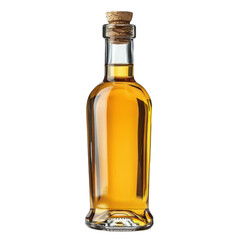 Bottle of olive oil isolated on transparent background.