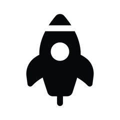 Get your hands on this creatively design icon of startup, concept of business launching