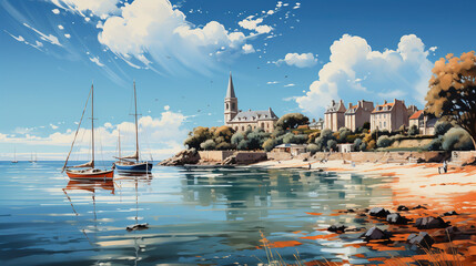 stunning, Bretagne in France