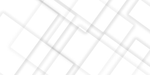 Abstract white line with square shape shadow background. vector illustration, White Business Style Vector Abstract Elegant white and grey Background. Abstract white Pattern.