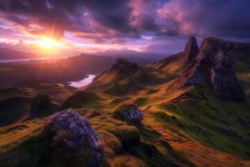 Schottland, Schottische Berglandschaft