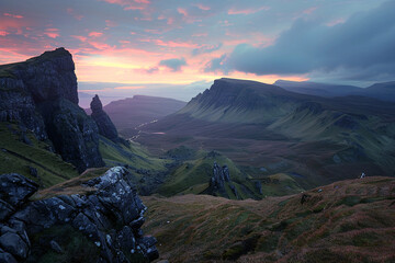 Schottland, Schottische Berglandschaft