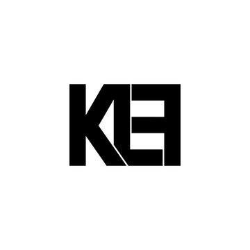 klf initial letter monogram logo design
