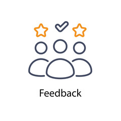Feedback vector icon