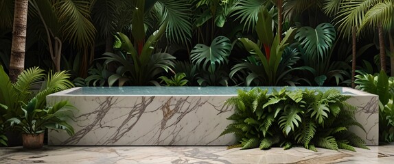wood podium for display product. Background for cosmetic product branding, identity and packaging inspiration