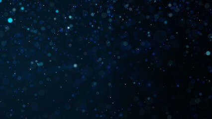 Dust particles. Abstract background of particles.3d rendering.